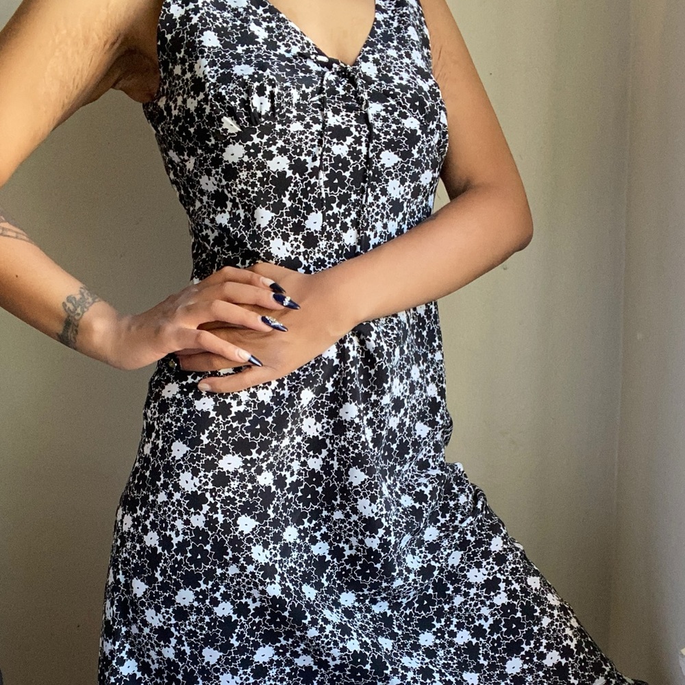 FINAL PRICE  🖤 Vintage 90s Express Floral Dress